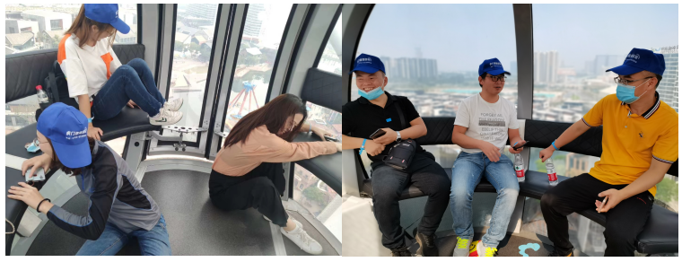 CNC加工廠小伙伴坐摩天輪