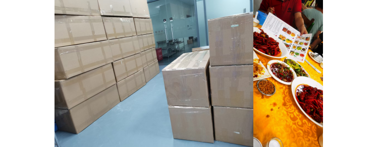 專新CNC加工大項目第一階段完成，小龍蝦安排上！